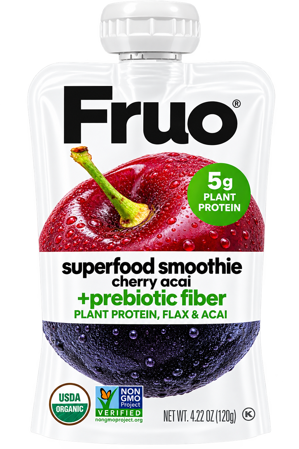 Cherry Acai, Superfood Smoothie + Prebiotic Fiber